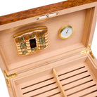 Rapport Brompton Burr Walnut Large Humidor RPT-196 Image 5
