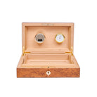 Rapport Brompton Burr Walnut Small Humidor RPT-194 Image 1