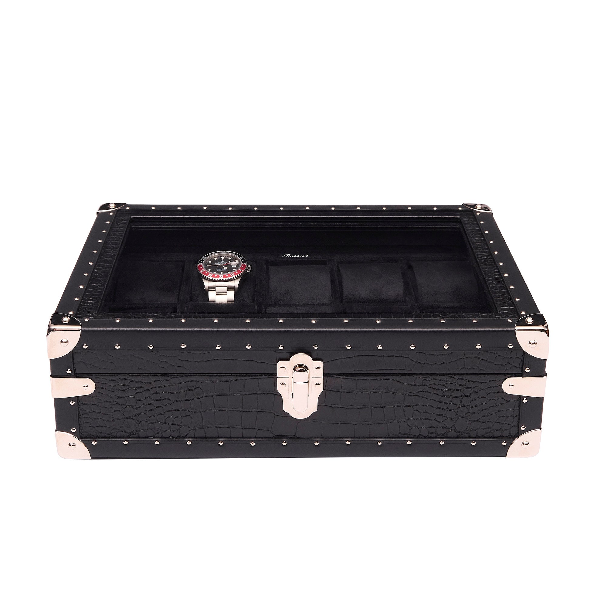 Rapport Brompton Optic Ten Black Watch Box RPT-174 Image 2