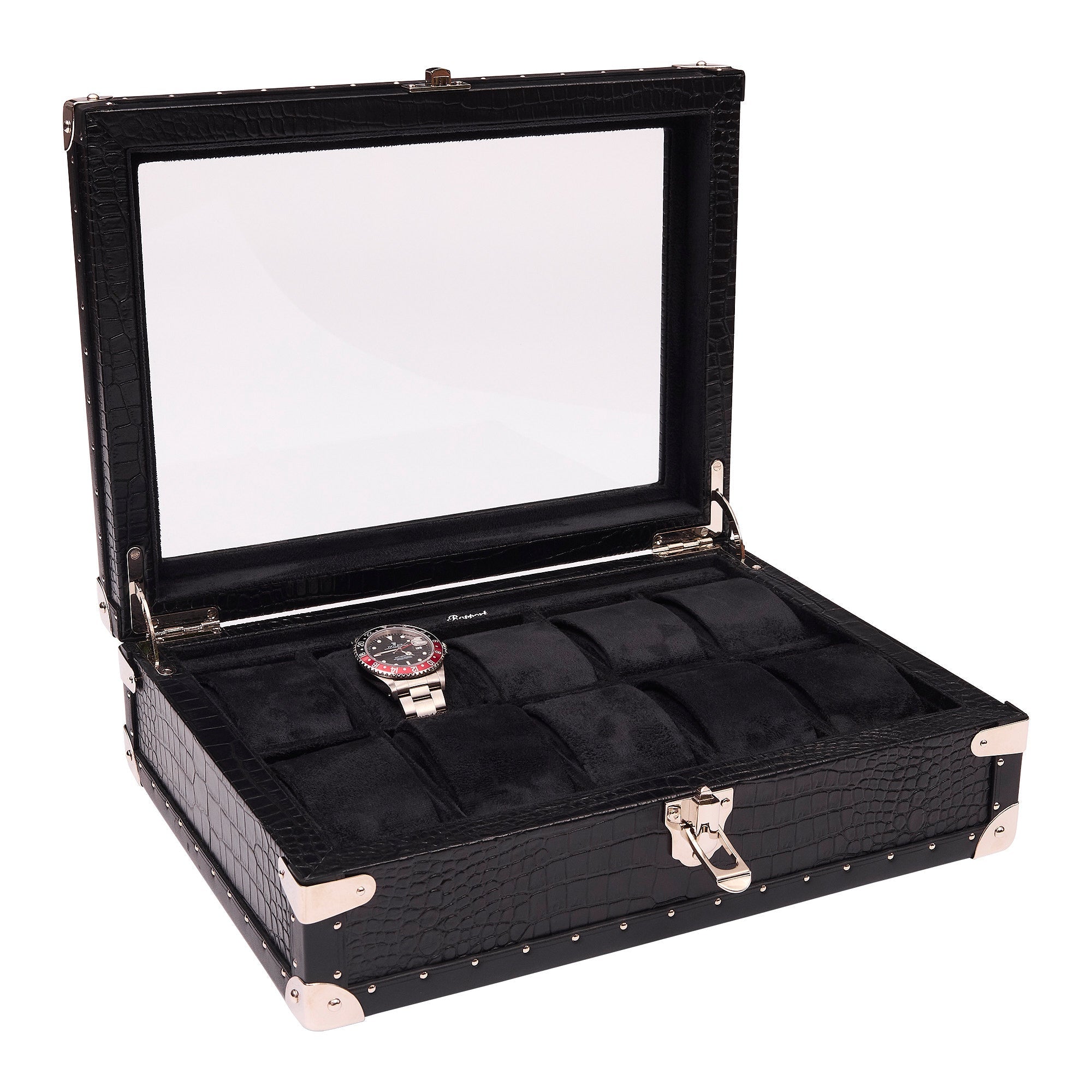 Rapport Brompton Optic Ten Black Watch Box RPT-174 Image 3