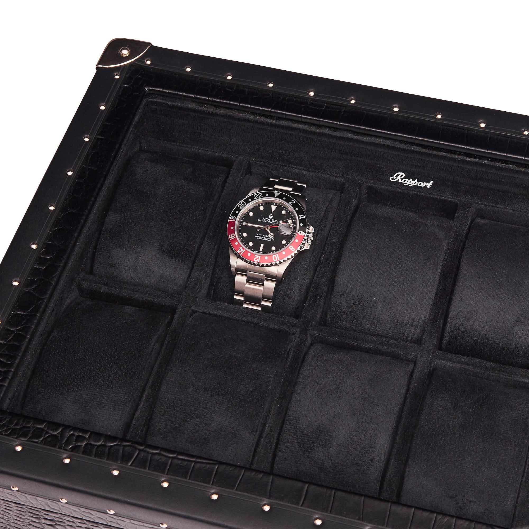 Rapport Brompton Optic Ten Black Watch Box RPT-174 Image 5