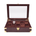Rapport Brompton Optic Ten Brown Watch Box RPT-173 Image 1