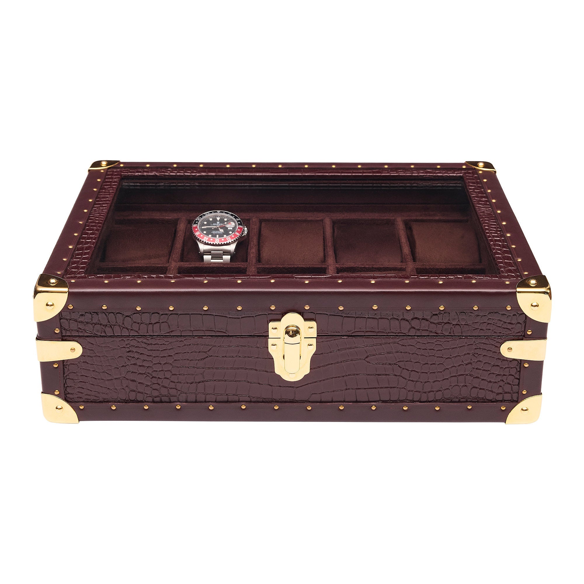 Rapport Brompton Optic Ten Brown Watch Box RPT-173 Image 2