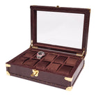 Rapport Brompton Optic Ten Brown Watch Box RPT-173 Image 4
