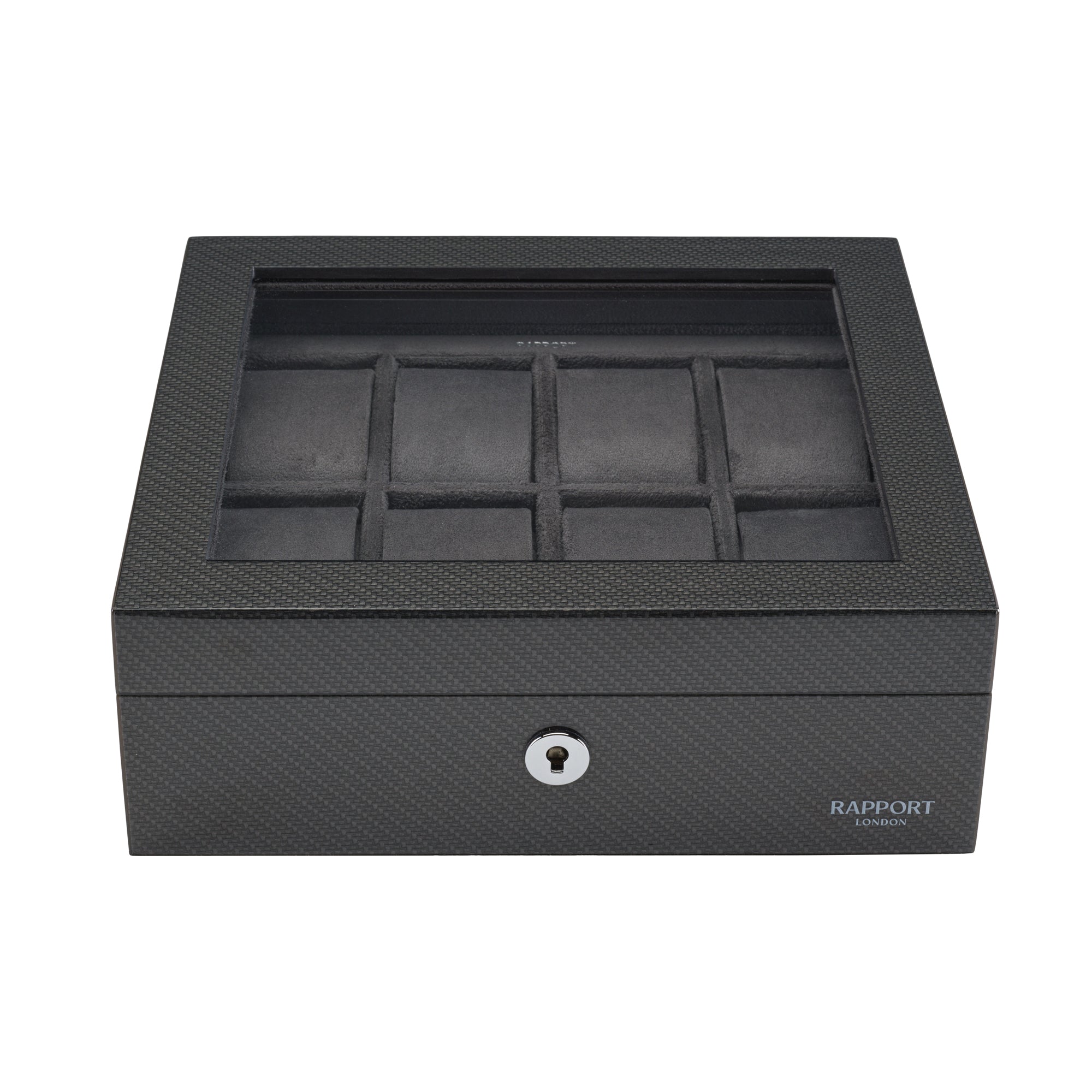 Rapport Carbon Fibre  Optic Eight Watch Box RPT-169 Image 1