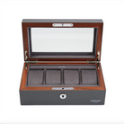 Rapport Carbon Fibre  Optic Four Watch Box RPT-168 Image 4
