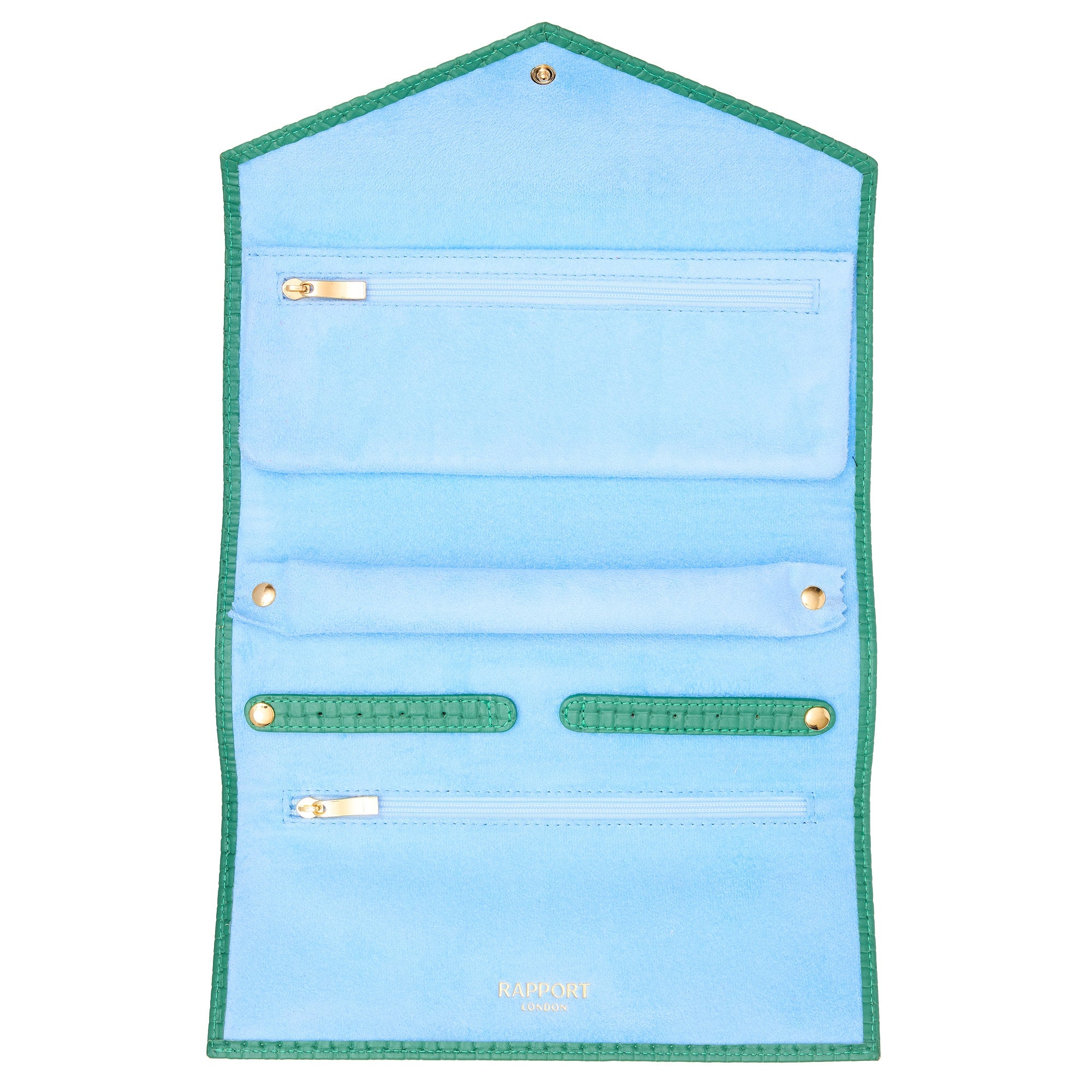Rapport Charlotte Jewellery Roll Green RPT-197 Image 2