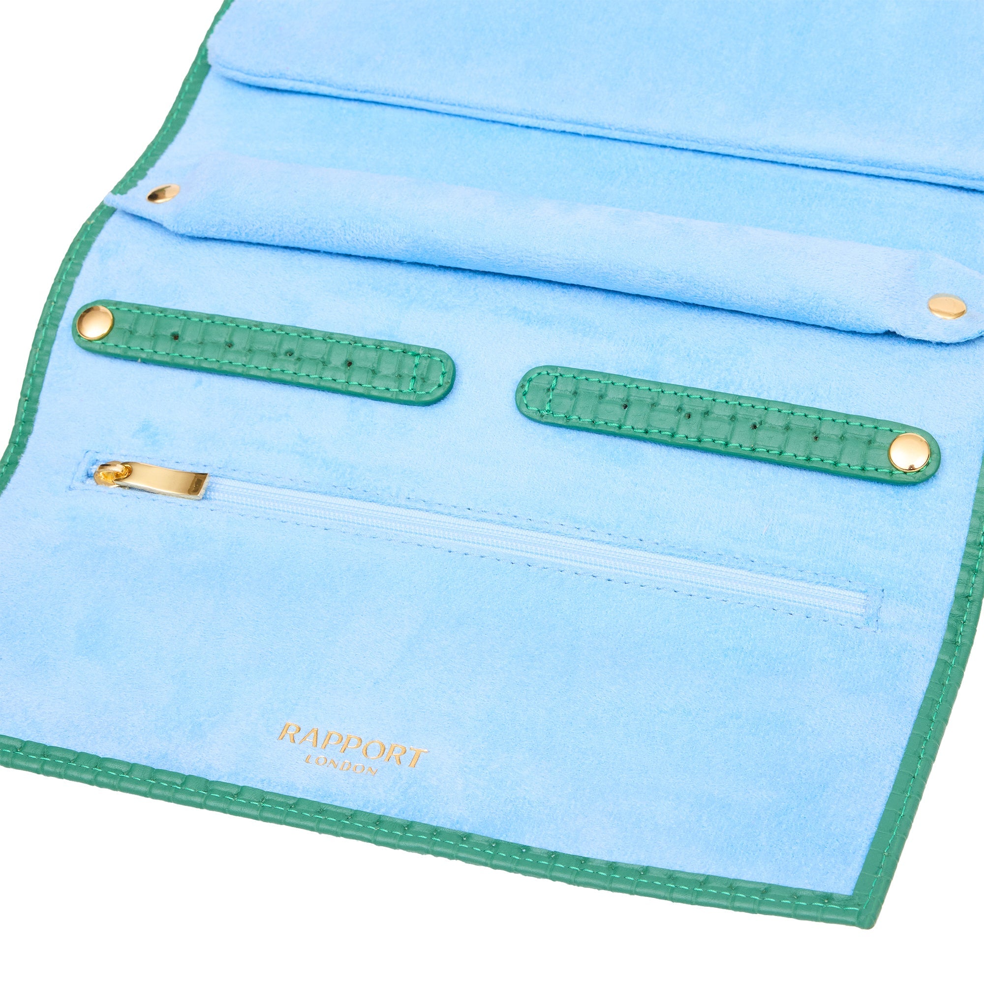 Rapport Charlotte Jewellery Roll Green RPT-197 Image 4
