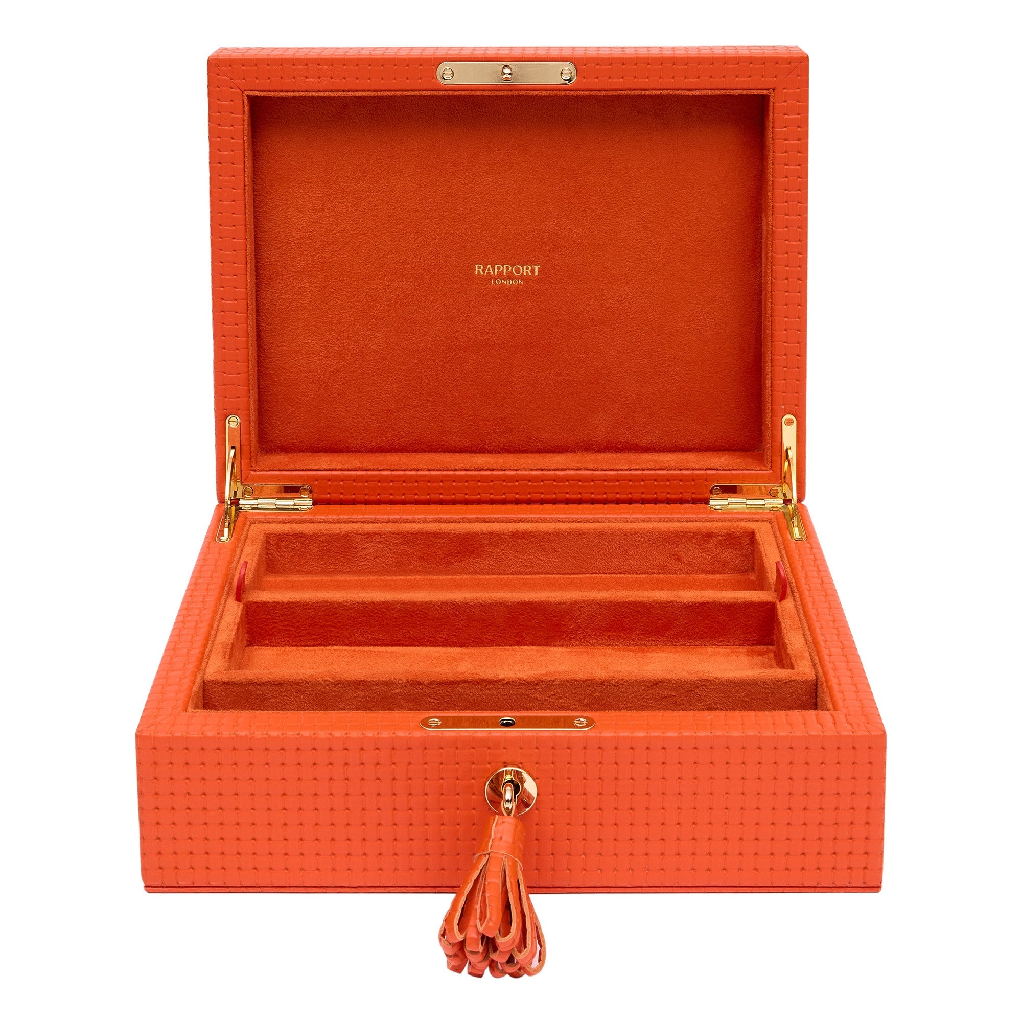 Rapport Charlotte Medium Orange Jewellery Box RPT-205 Image 1