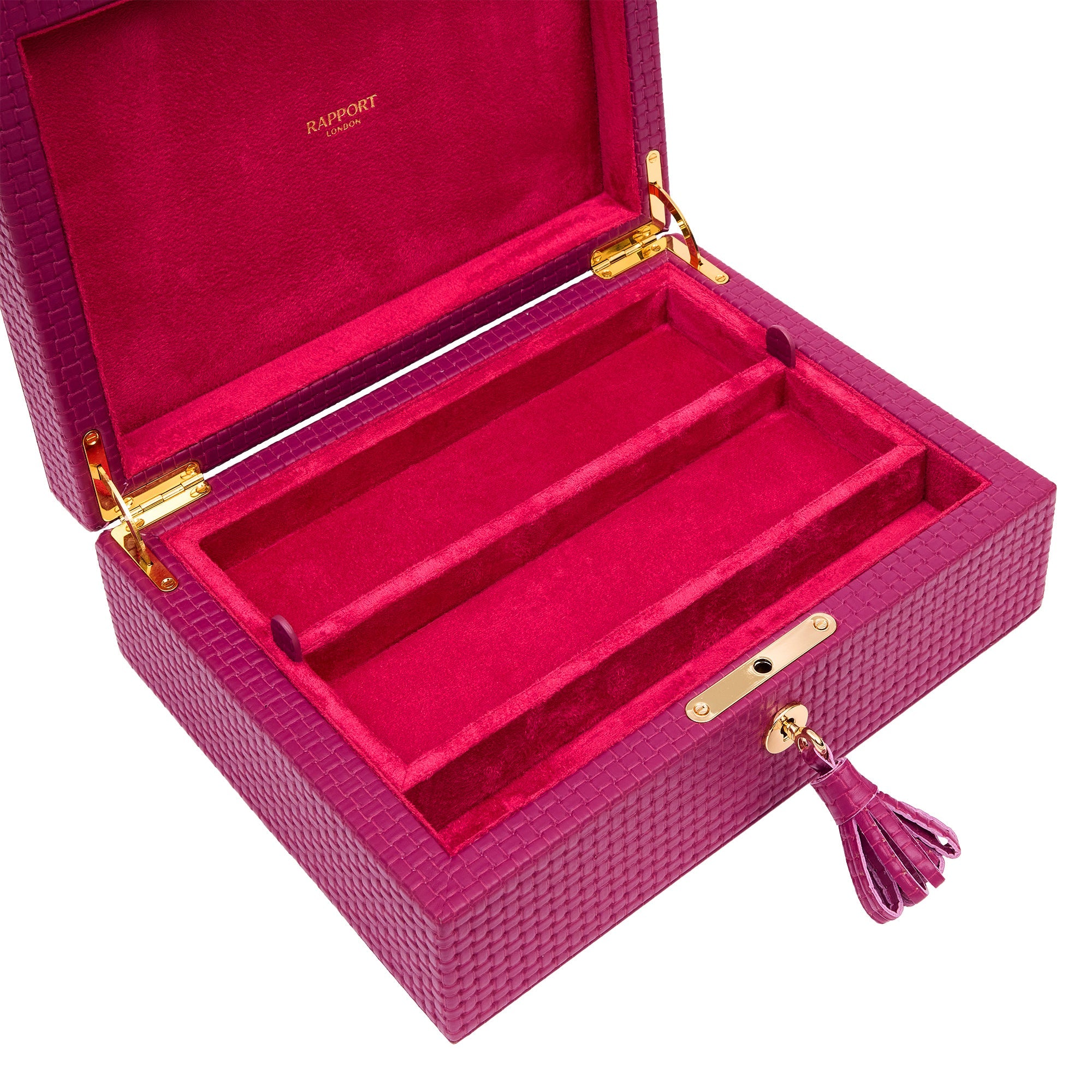 Rapport Charlotte Medium Pink Jewellery Box RPT-204 Image 3