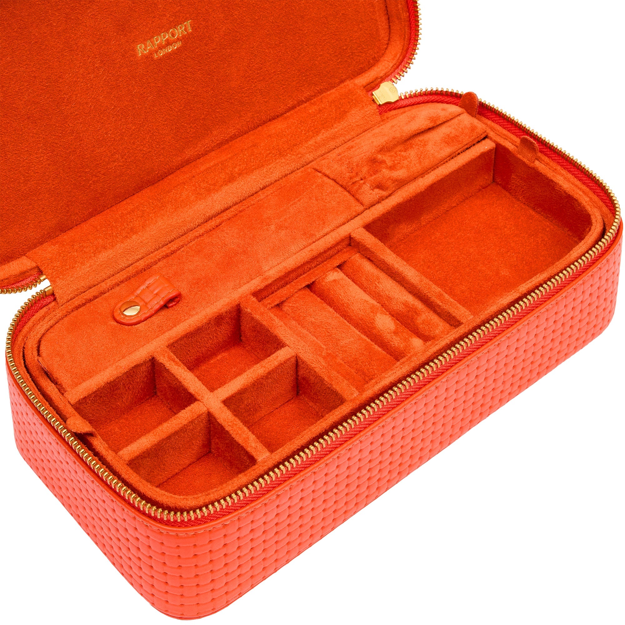 Rapport Charlotte Orange Jewellery Case RPT-202 Image 4