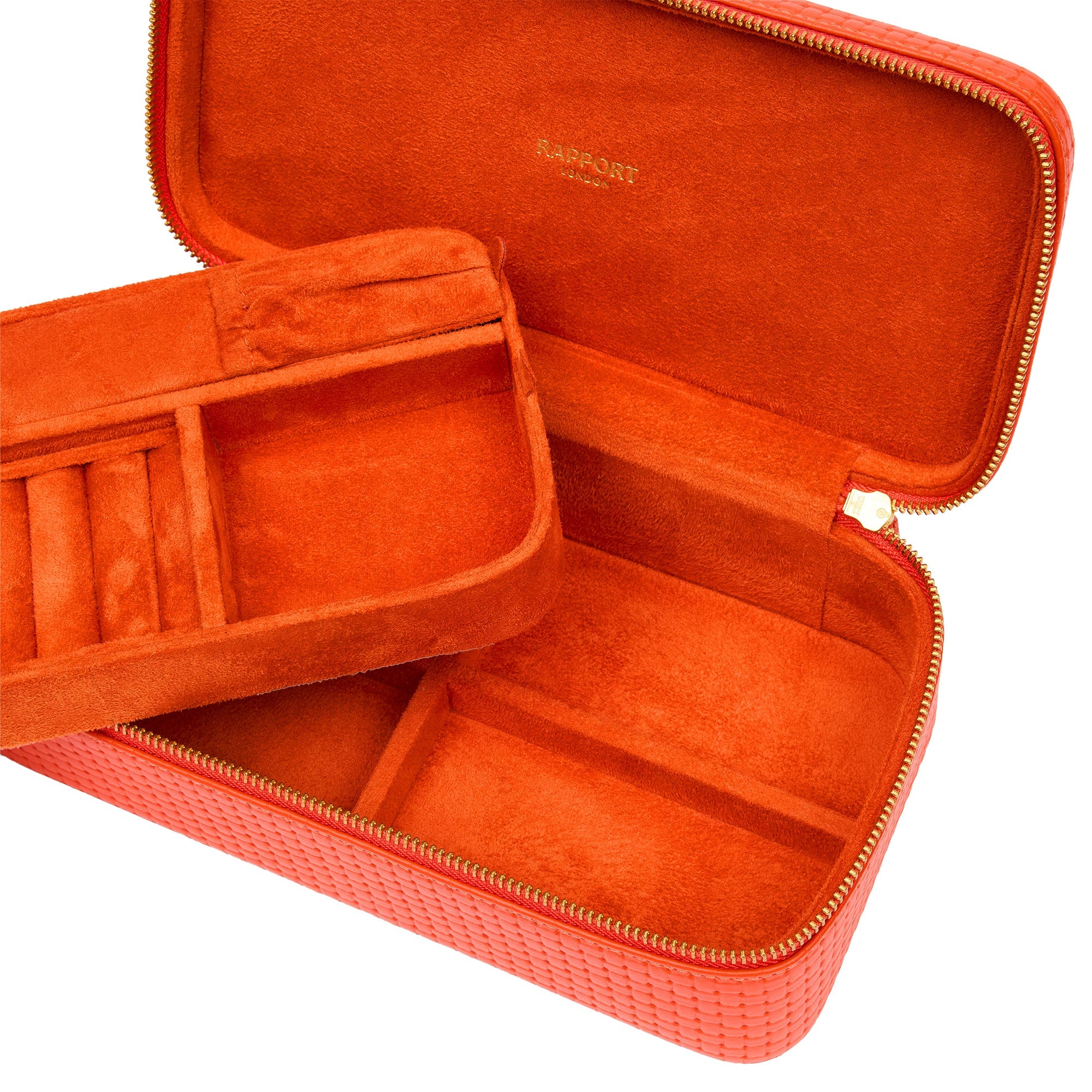 Rapport Charlotte Orange Jewellery Case RPT-202 Image 6