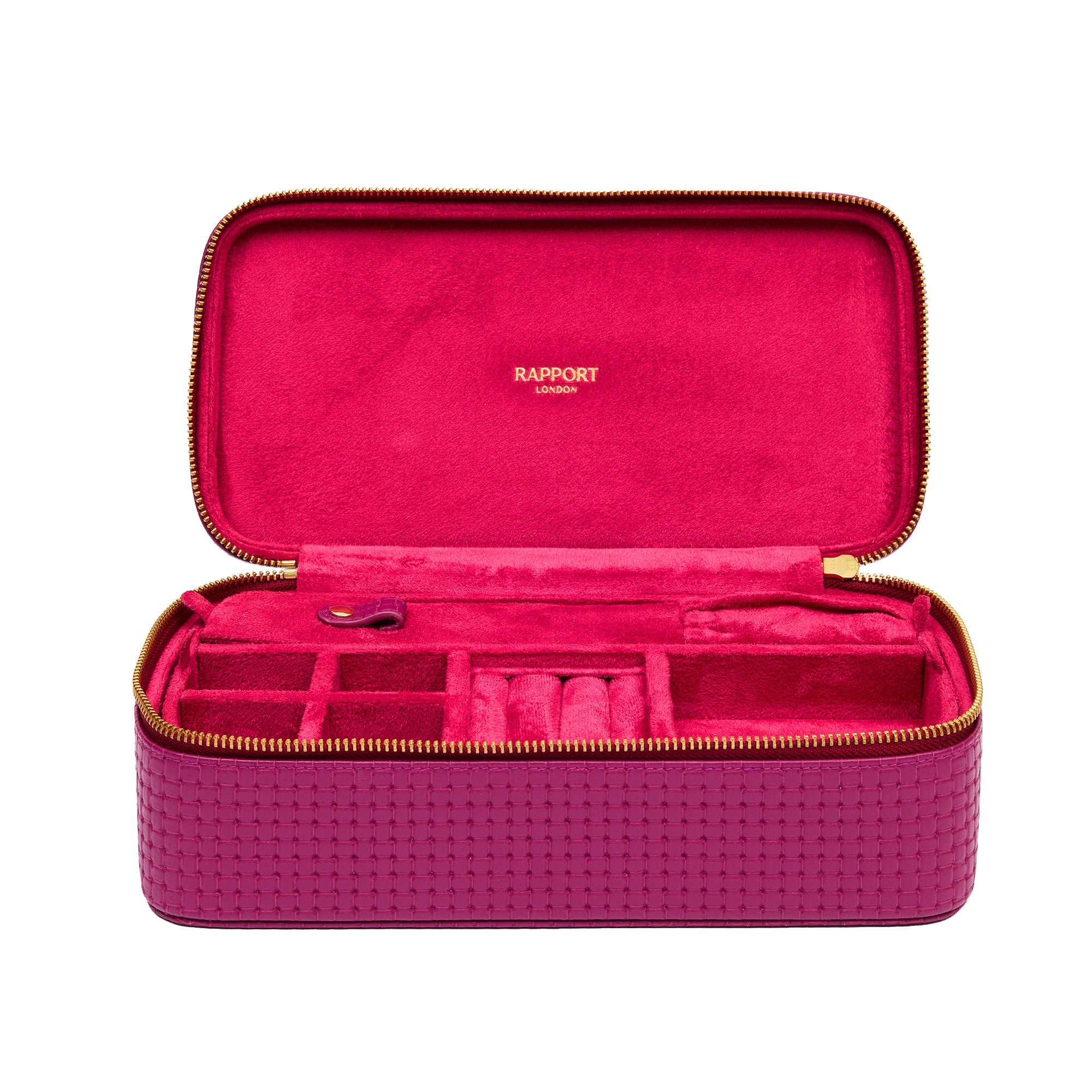 Rapport Charlotte Pink Jewellery Case RPT-201 Image 1
