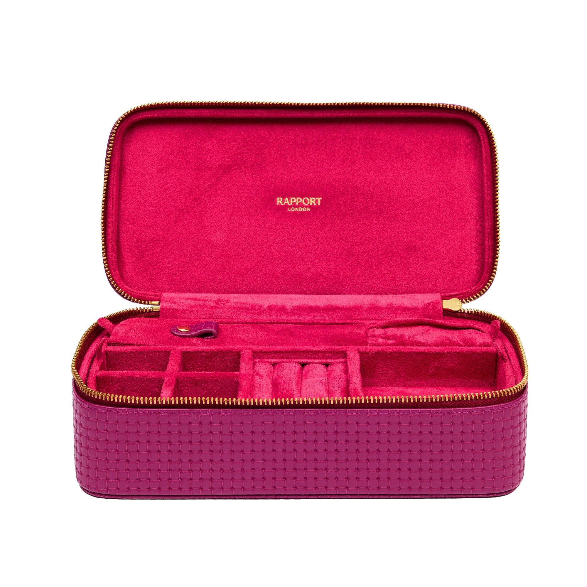 Rapport Charlotte Pink Jewellery Case RPT-201 Image 1