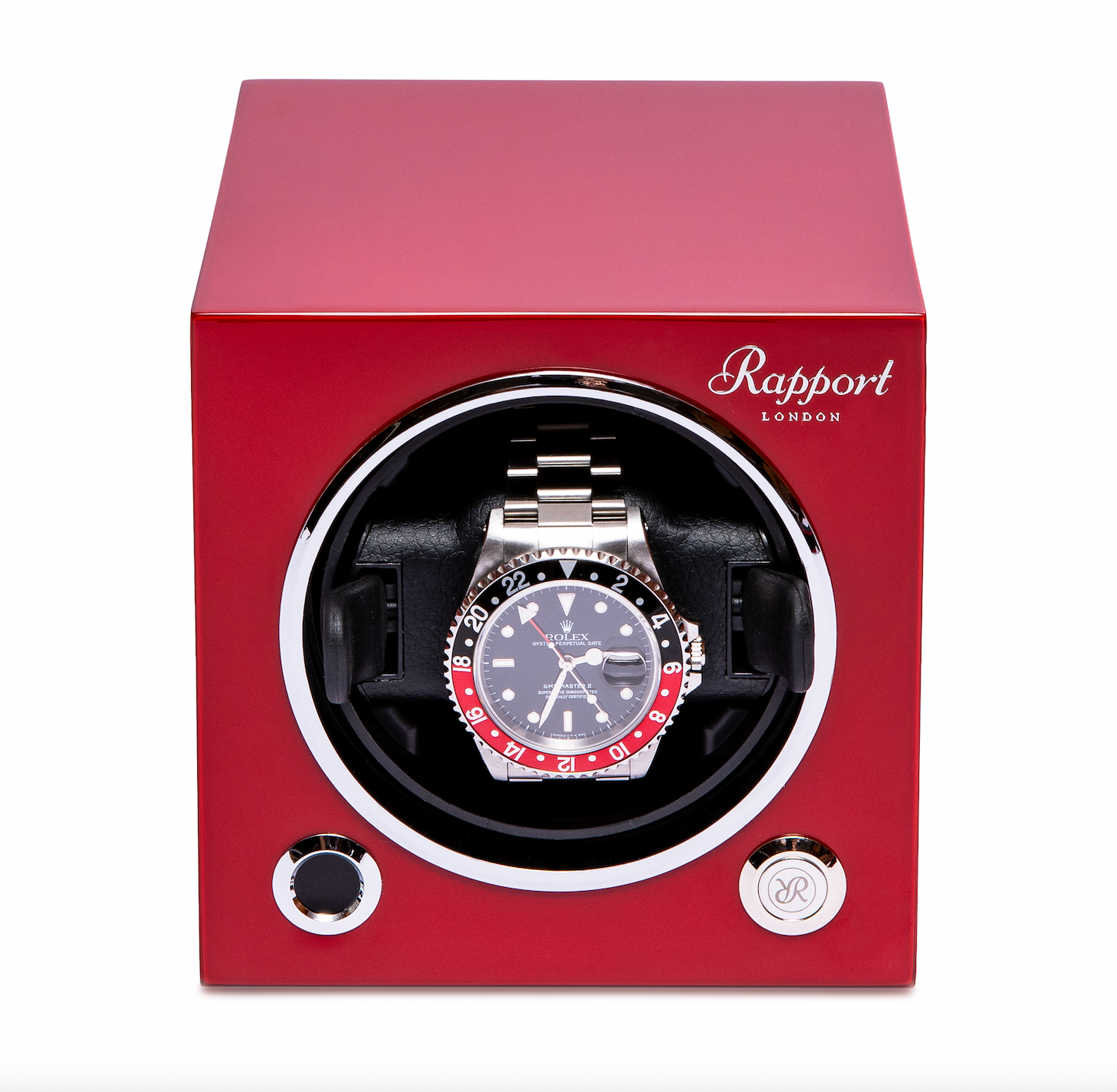 Rapport Evolution Cube Crimson Red Watch Winder RPT-161 Image 1
