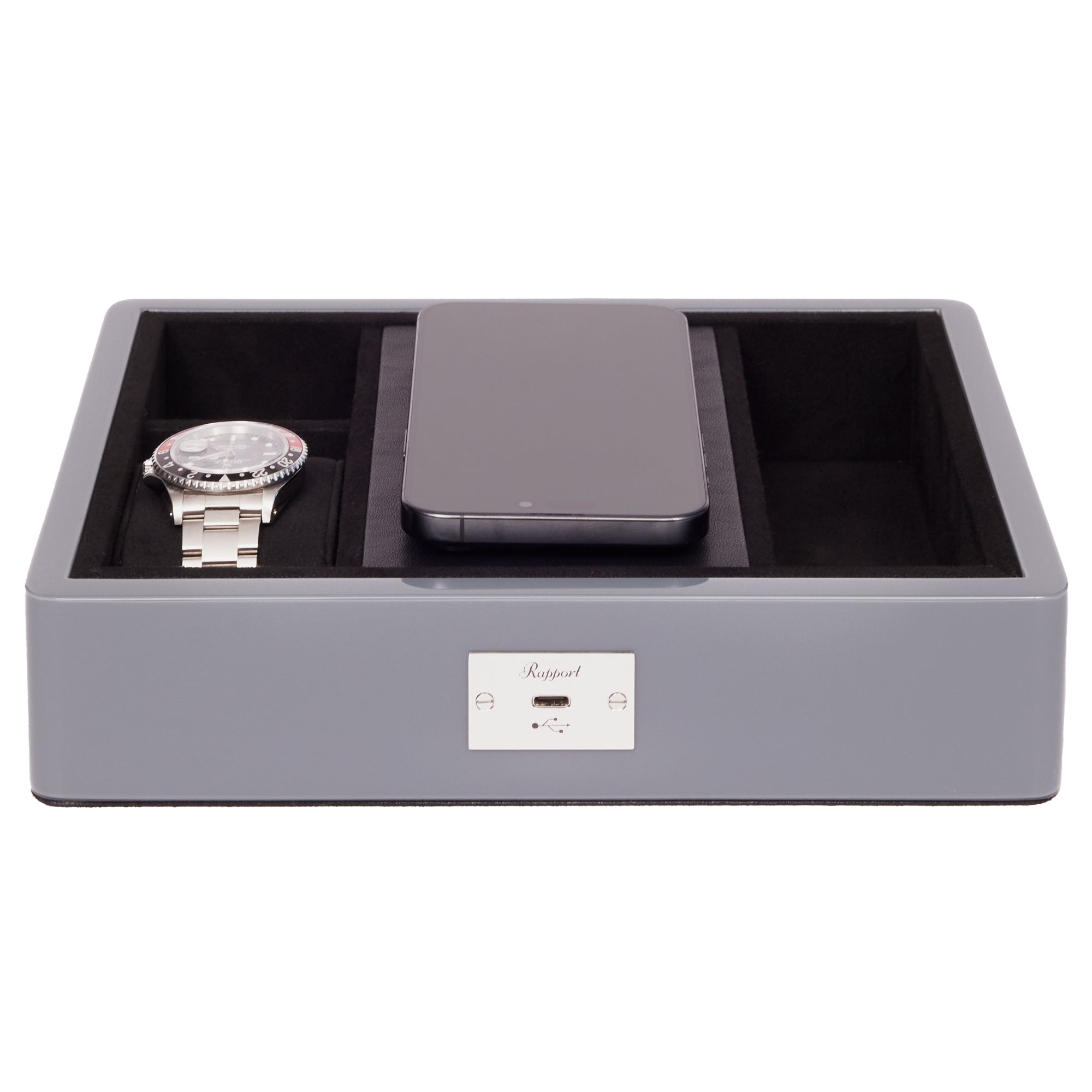 Rapport Formula Grey Wireless Charging Tray RPT-185 Image 4