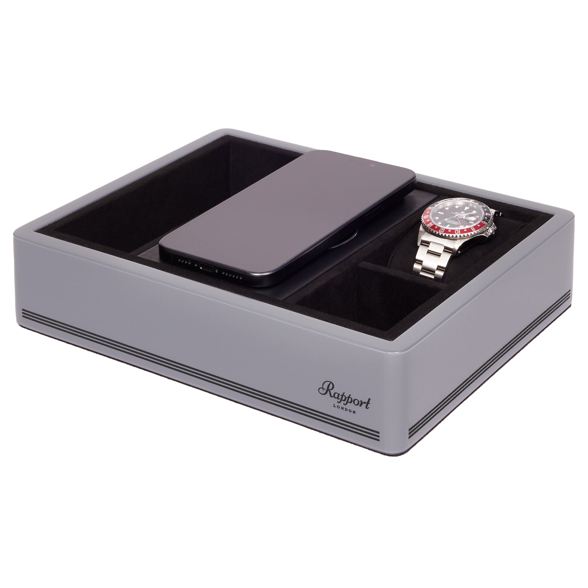 Rapport Formula Grey Wireless Charging Tray RPT-185 Image 6