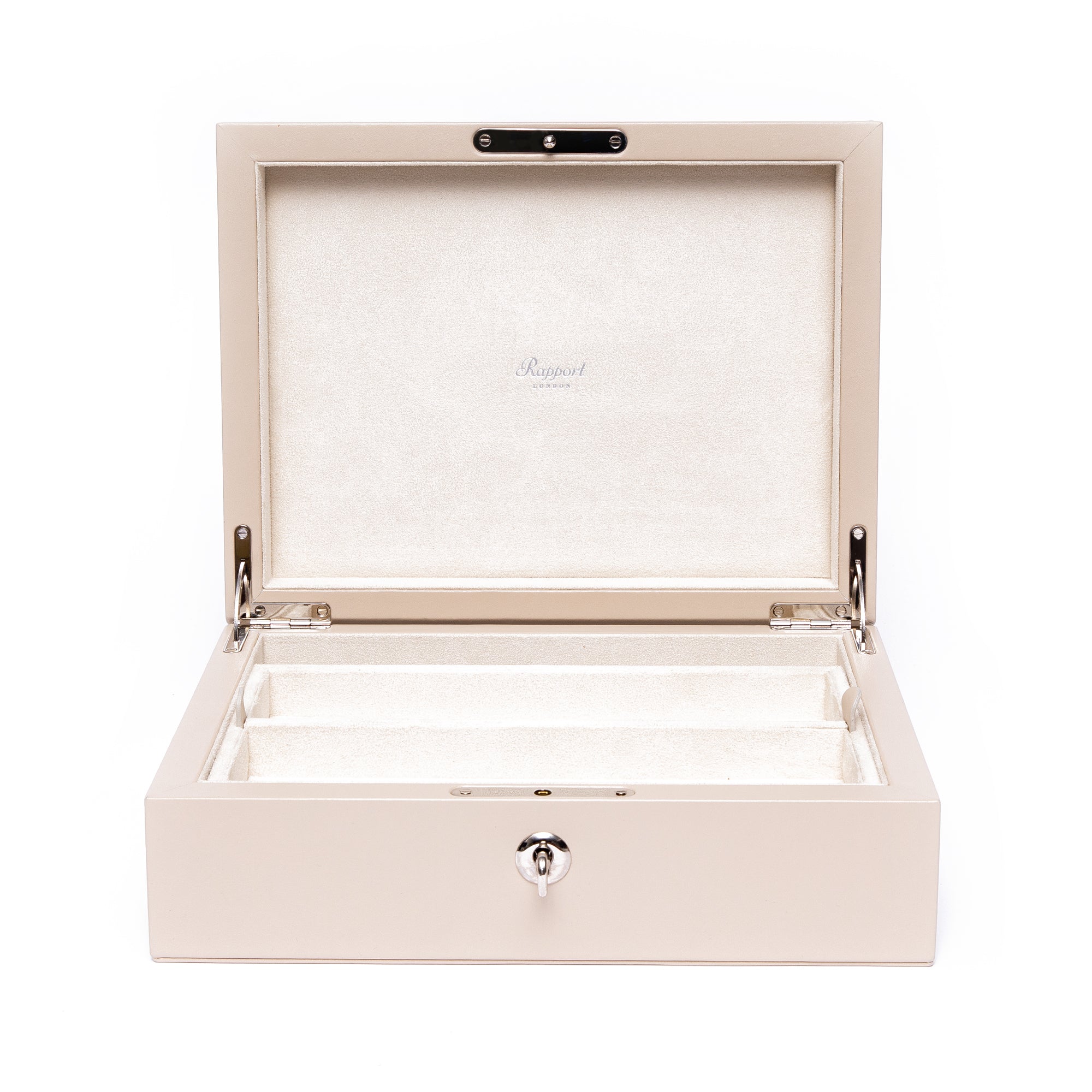 Rapport Jessica Beige Medium Jewellery Box RPT-209 Image 1
