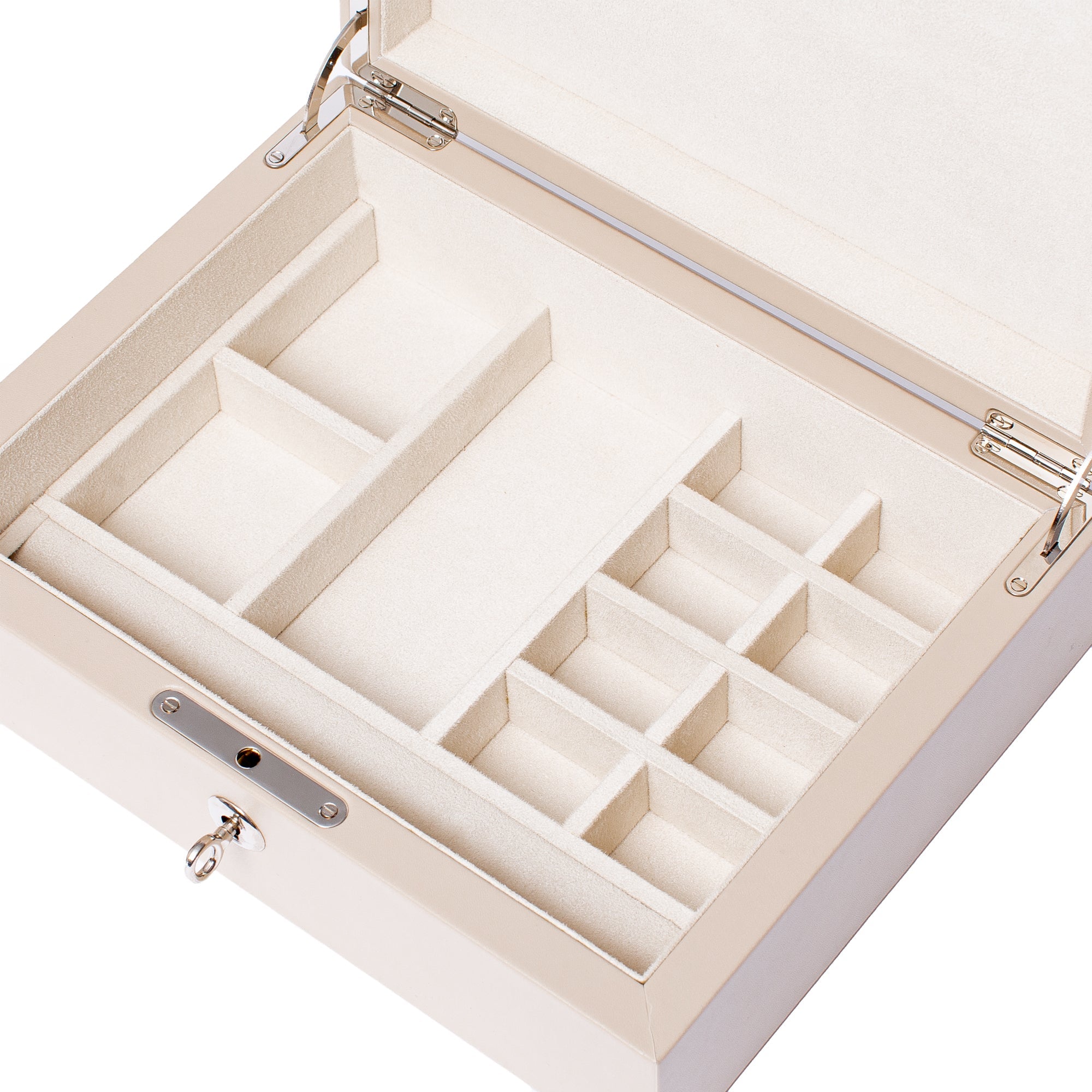 Rapport Jessica Beige Medium Jewellery Box RPT-209 Image 3