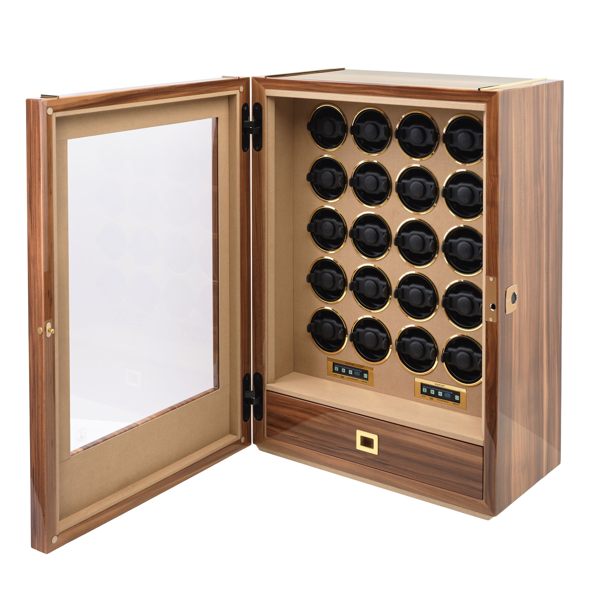 Rapport Paramount Twenty Watch Winder - Walnut RPT-158 Image 2