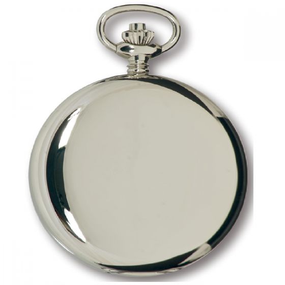 Rapport Pocket Watch Double Hunter Silver Plated PW91 Image 2
