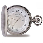 Rapport Pocket Watch Full Hunter Silver Tone PW71 Image 1
