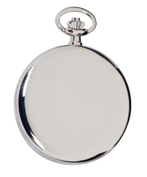 Rapport Pocket Watch Full Hunter Silver Tone PW85 Image 2