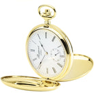 Rapport Pocket Watch Mechanical Double Hunter Gold Plated PW10 Image 1