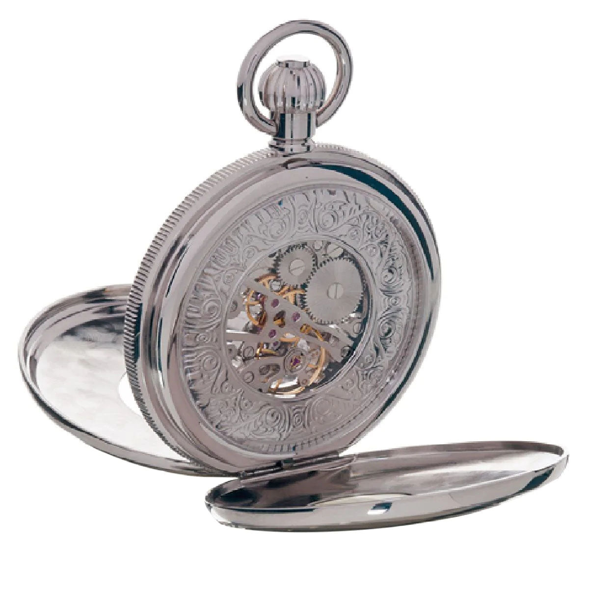 Rapport Pocket Watch Mechanical Half Hunter 50mm PW49 Image 3