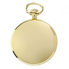 Rapport Pocket Watch Mechanical Open Face Gold Plated PW22 Image 2