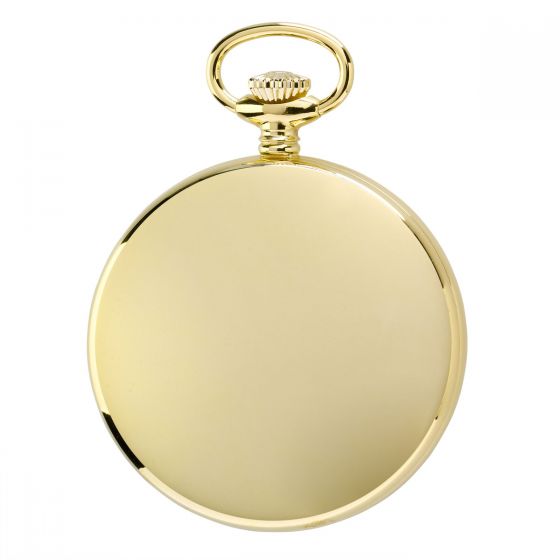 Rapport Pocket Watch Mechanical Open Face Gold Plated PW22 Image 2