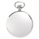 Rapport Pocket Watch Mechanical Open Face Silver Tone PW23 Image 2