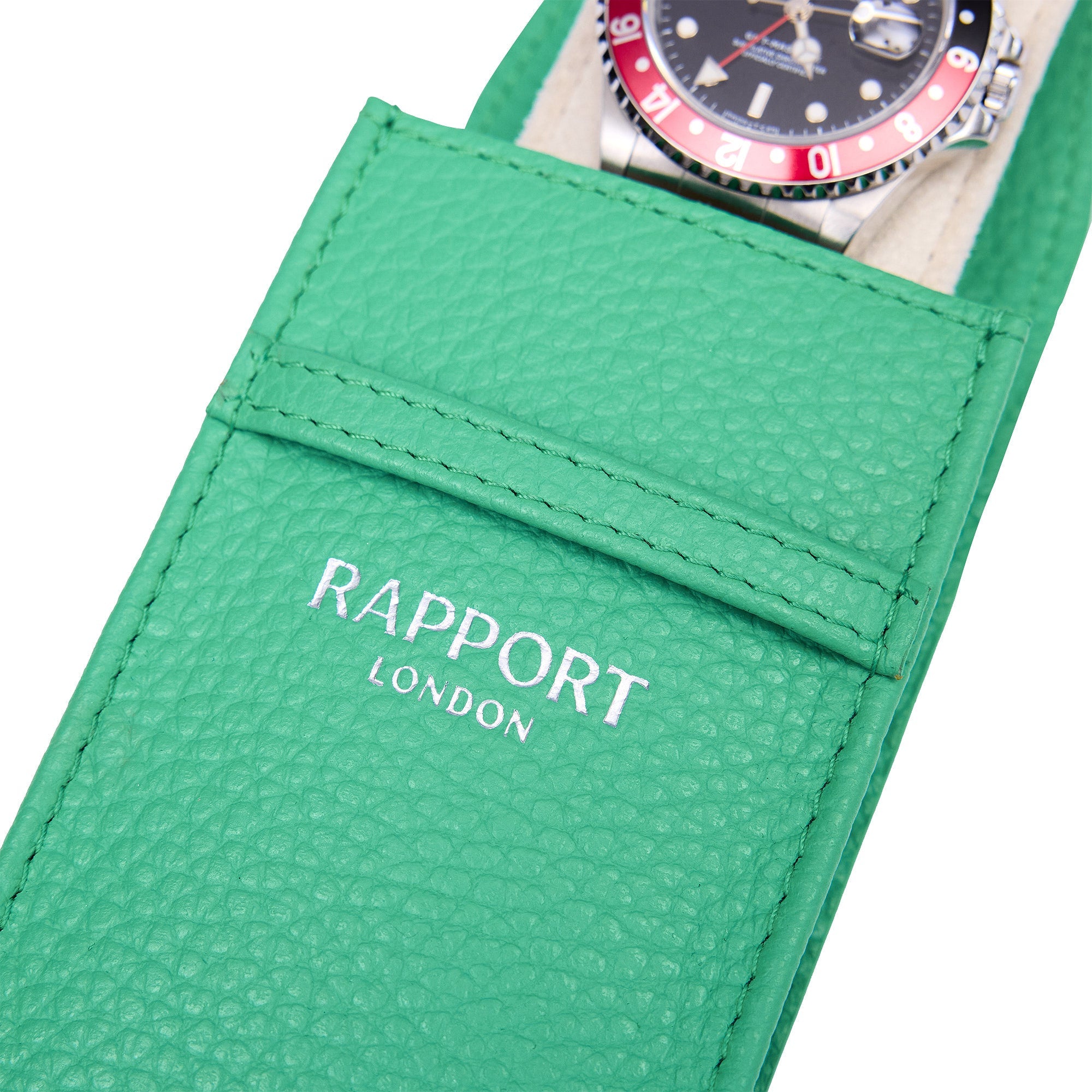 Rapport Portobello Single Watch Pouch Green RPT-153 Image 2