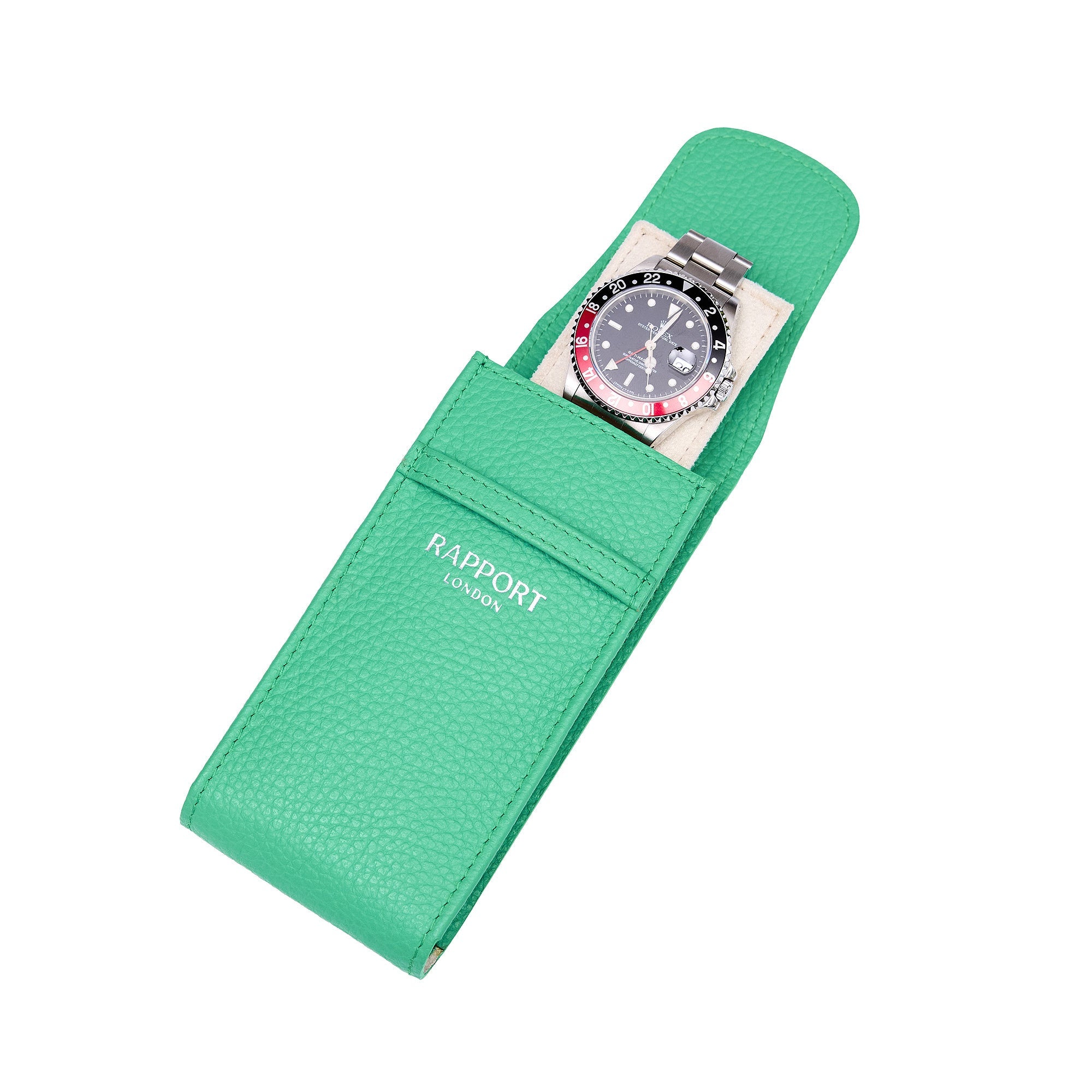 Rapport Portobello Single Watch Pouch Green RPT-153 Image 3