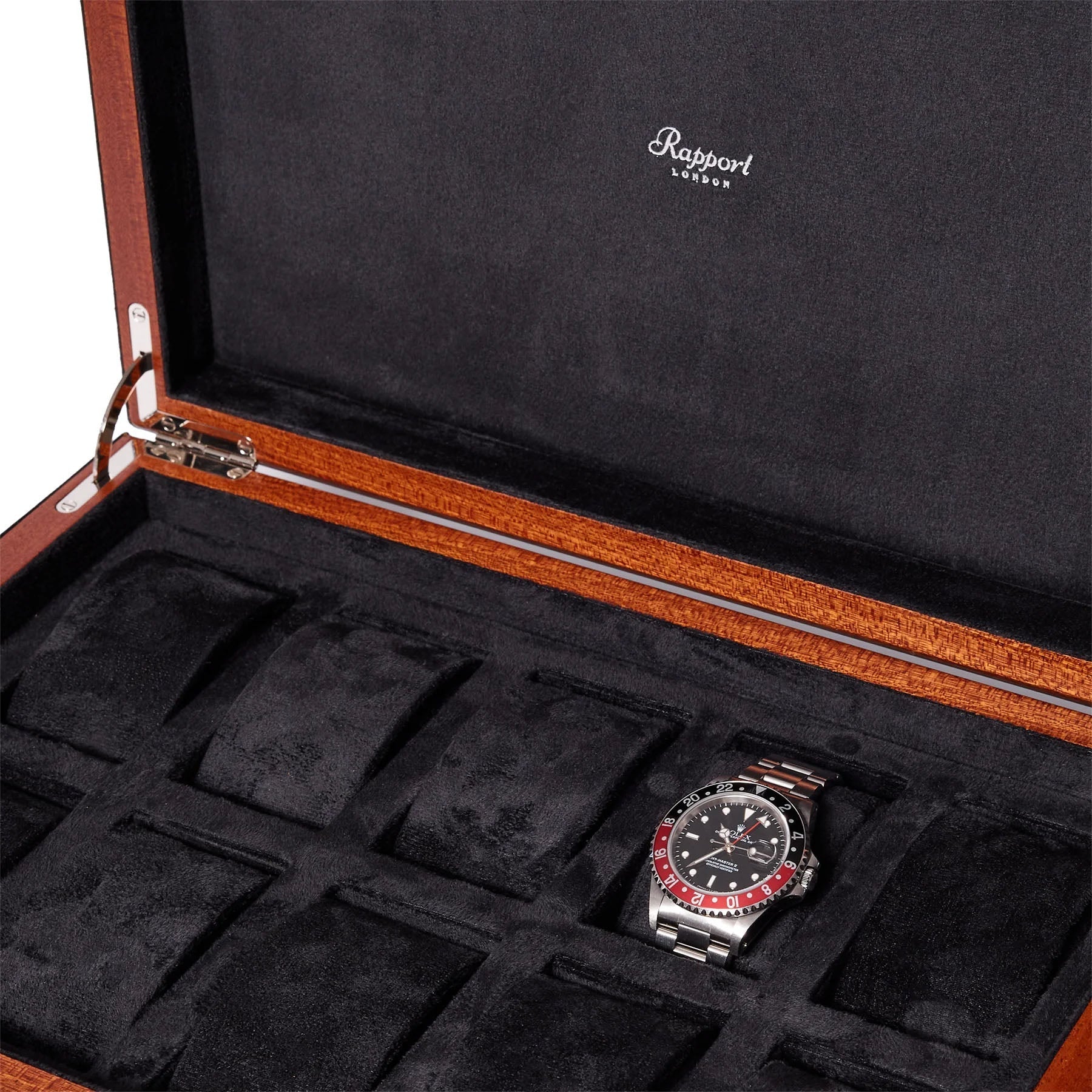 Rapport Watch Box Mayfair 10 Macassar Wood L277 Image 6