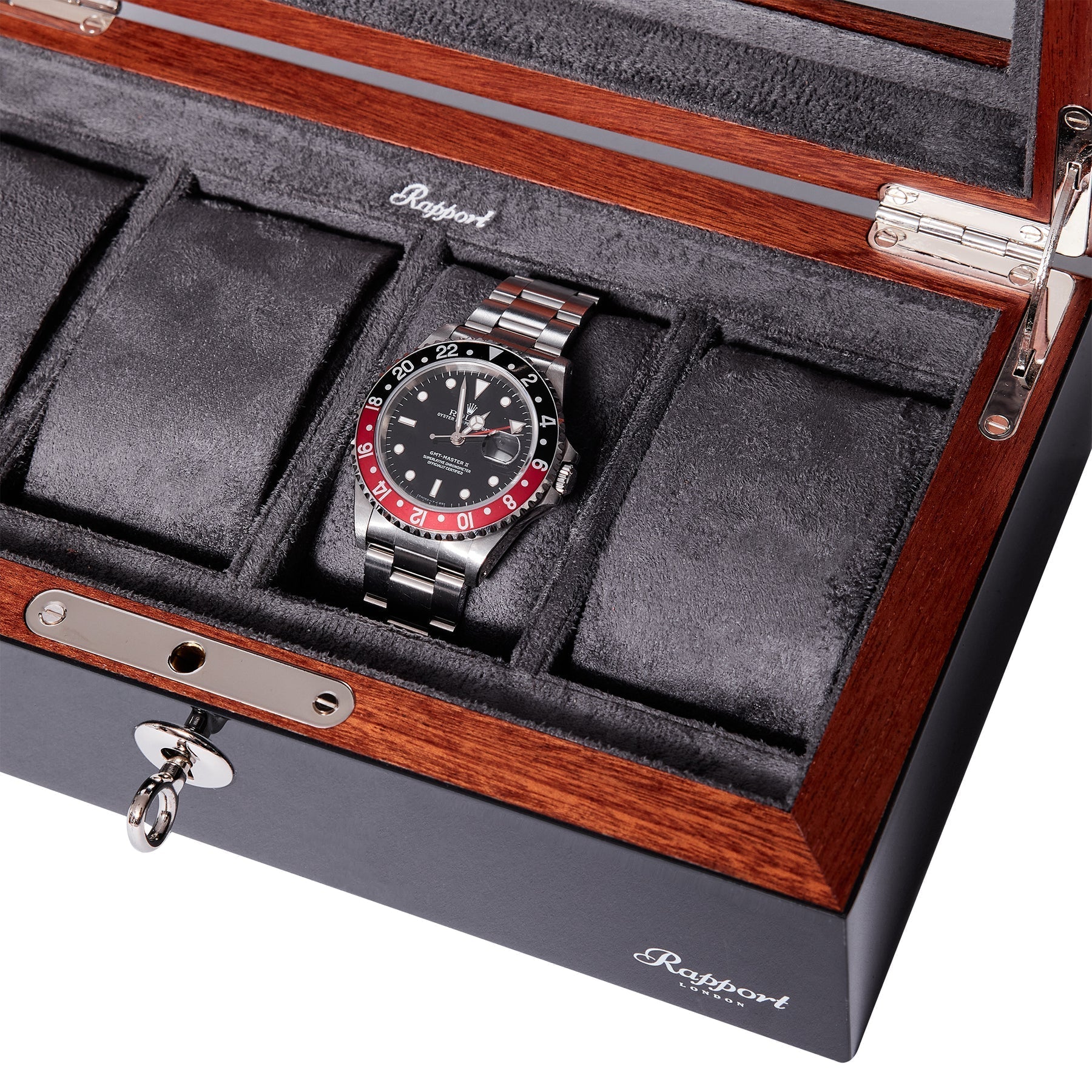 Rapport Watch Box Optic 4 Black L414 Image 5