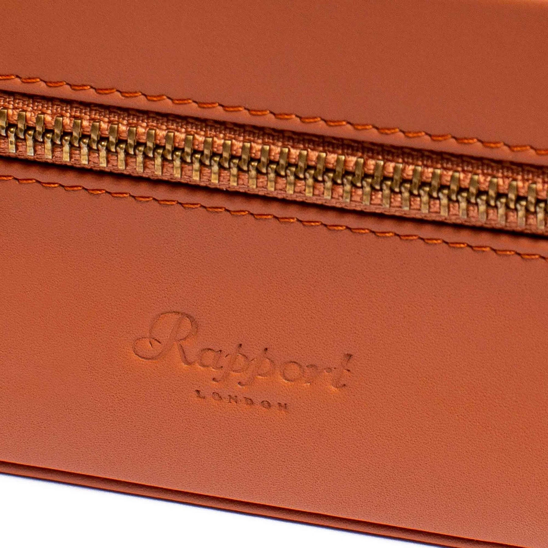 Rapport Watch Case Hyde Park 2 Tan Zip D262 Image 3