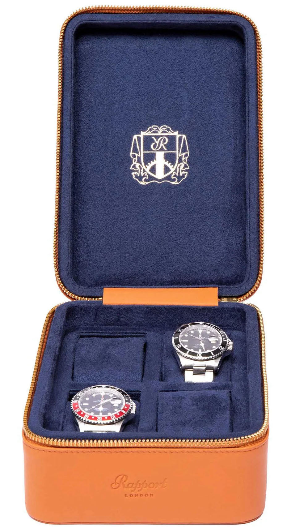 Rapport Watch Case Hyde Park 4 Tan Zip D272 Image 1