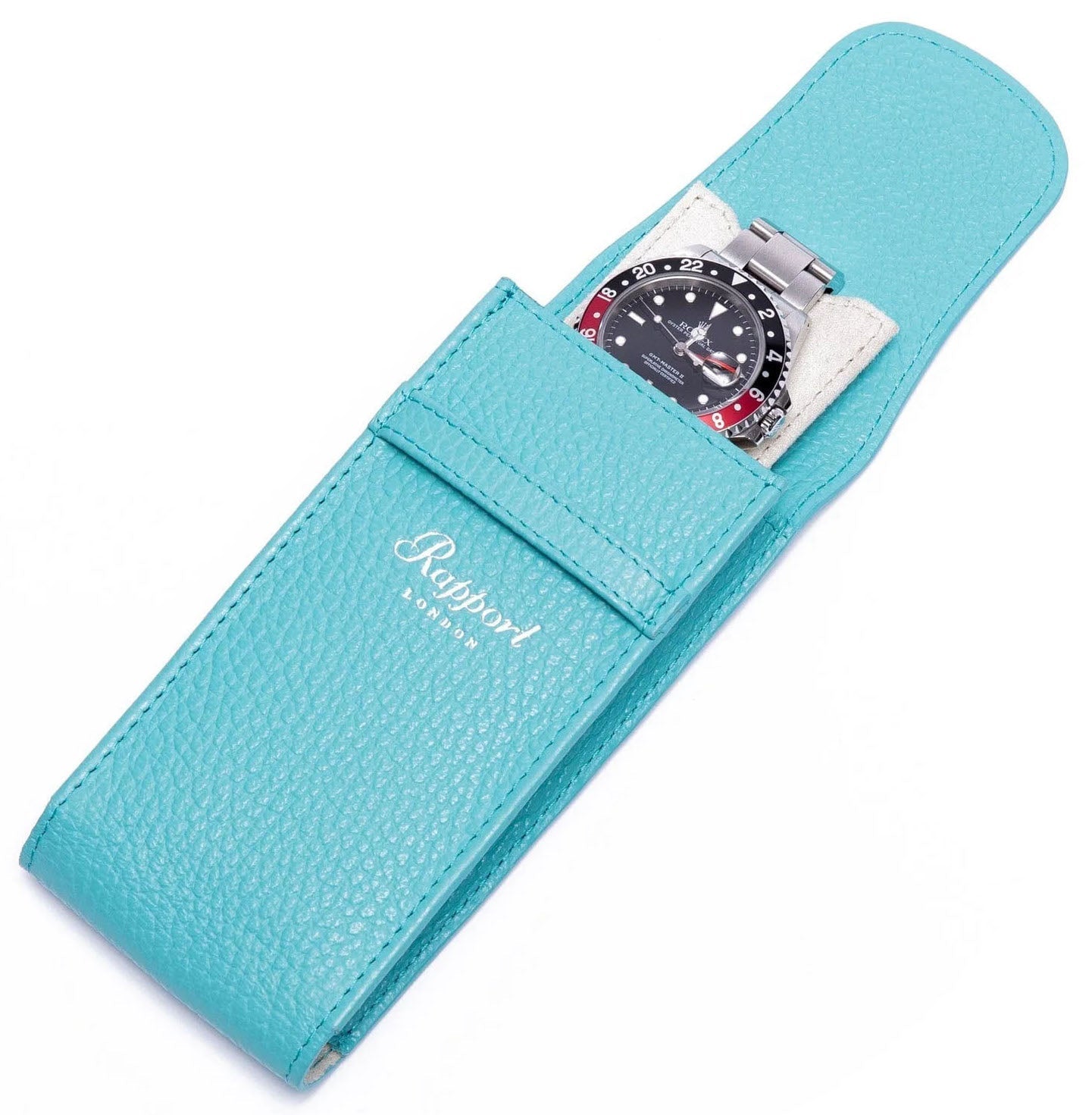 Rapport Watch Pouch Portobello Leather Blue D403 Image 1