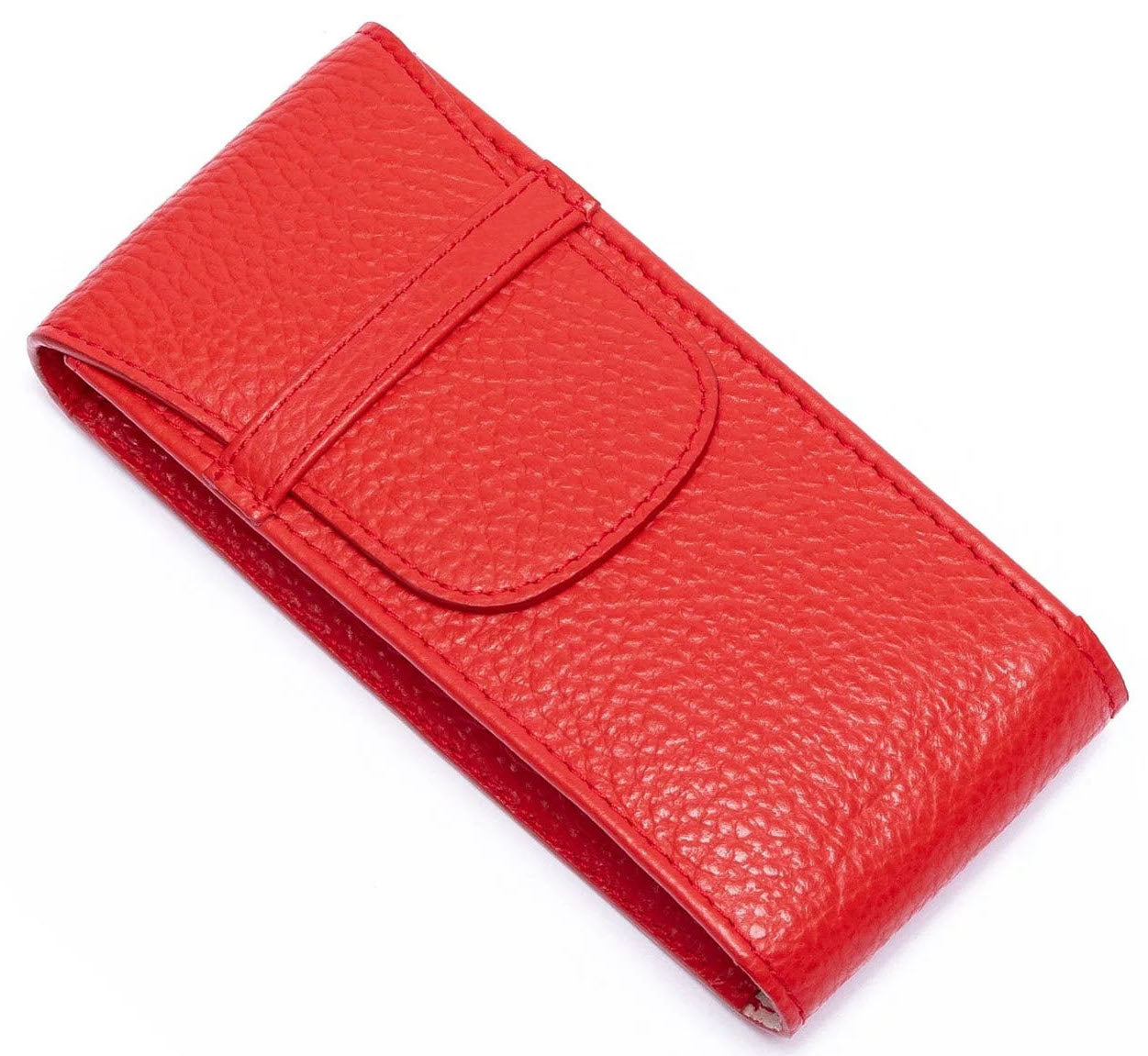 Red Rapport Rapport Watch Pouch Portobello Leather Red – Clarindon Jewellers