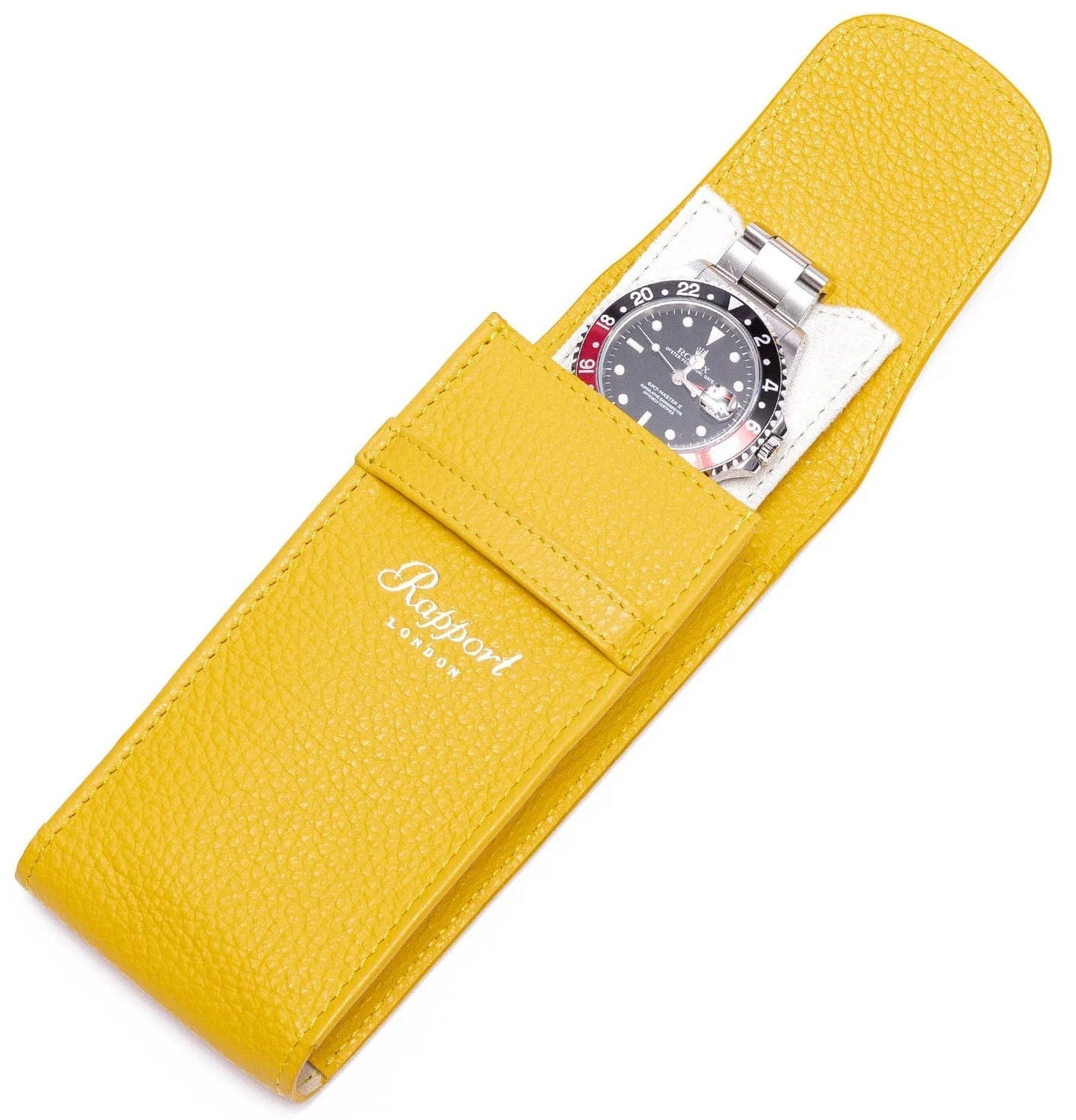 Rapport Watch Pouch Portobello Leather Yellow D401 Image 1