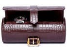 Rapport Watch Roll Brompton 3 Brown Crocodile D165 Image 1