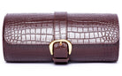 Rapport Watch Roll Brompton 3 Brown Crocodile D165 Image 3