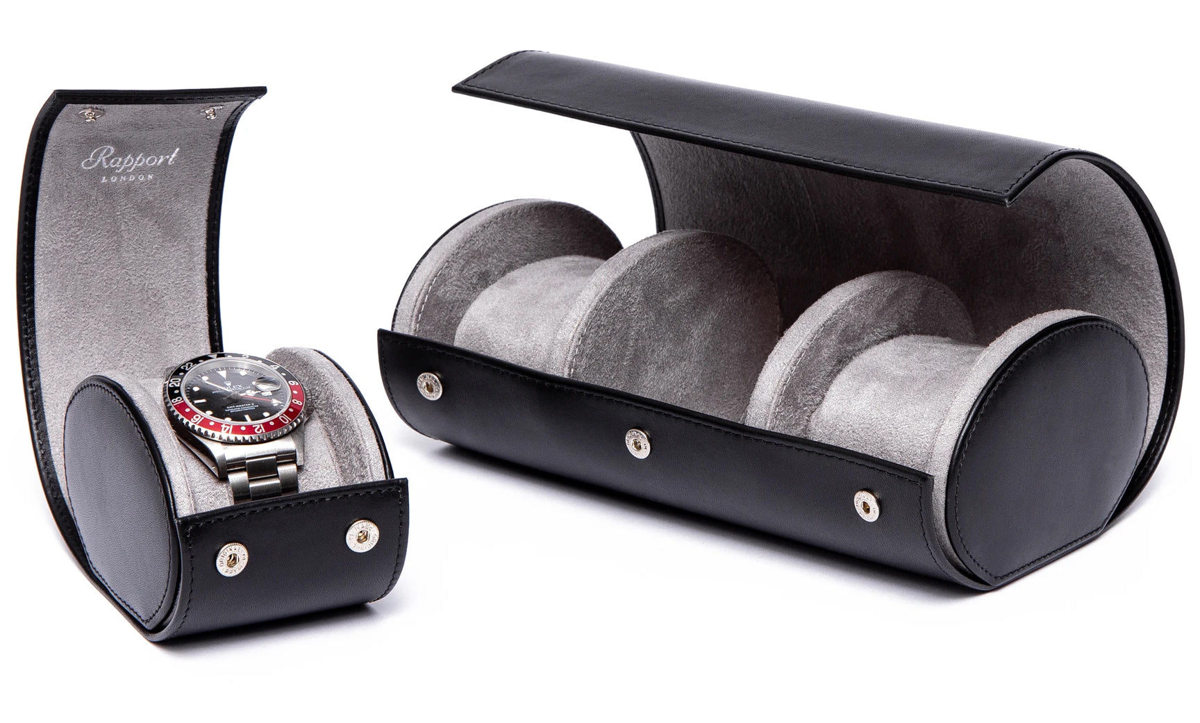 Rapport Watch Roll Hyde Park Black Three Watch D281 Image 2