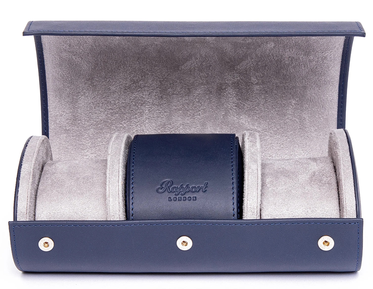 Rapport Watch Roll Hyde Park Navy Three Watch D286 Image 6