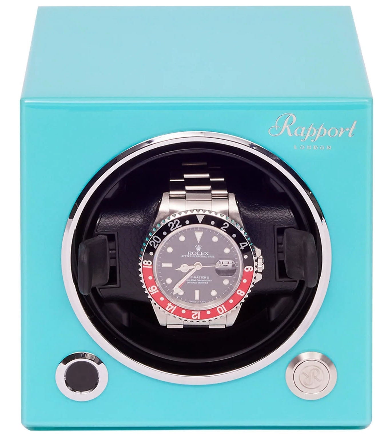 Rapport Watch Winder Evo Single Aquamarine Blue Limited Edition EVO46 Image 5