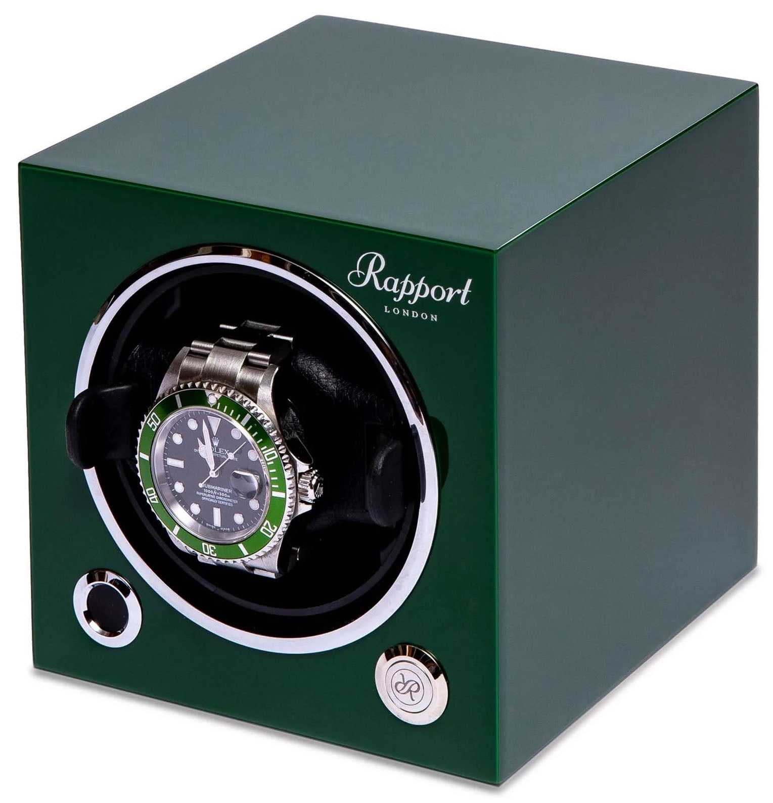 Rapport Watch Winder Evo Single Racing Green EVO44 Image 1