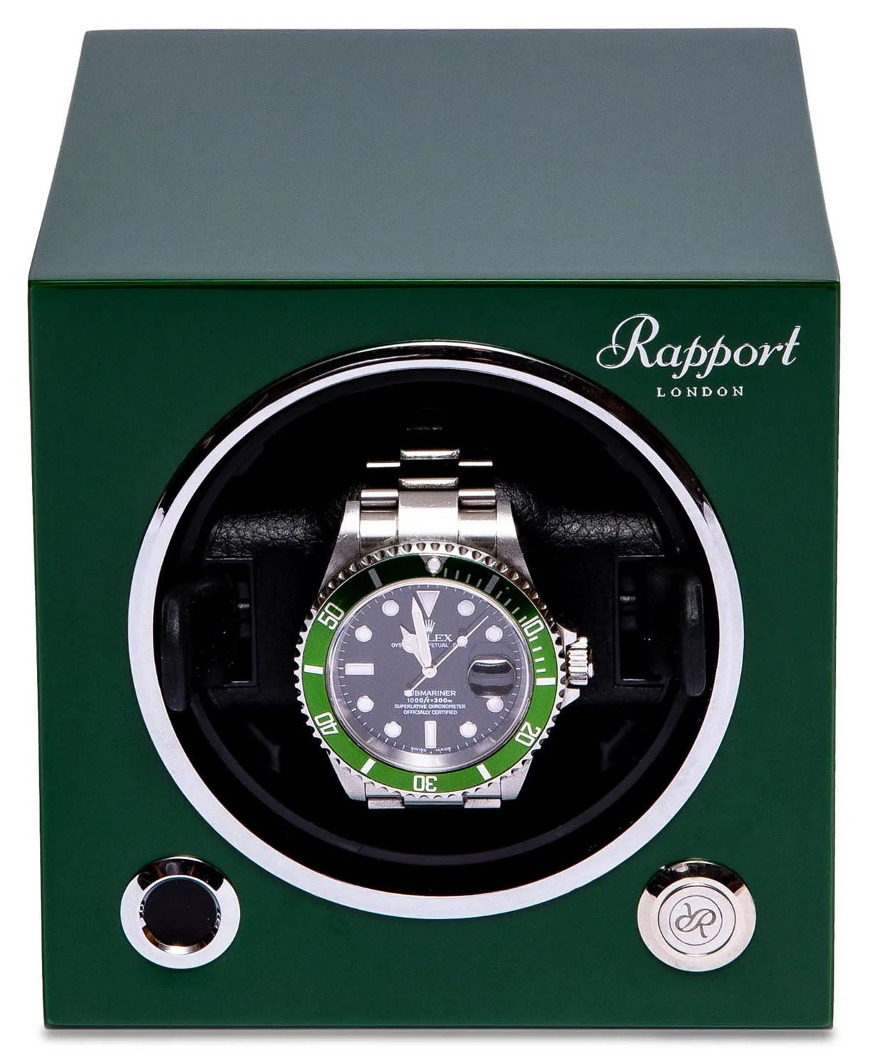 Rapport Watch Winder Evo Single Racing Green EVO44 Image 3