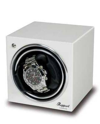 Rapport Watch Winder Evolution Single Cube White WW-041 Image 1