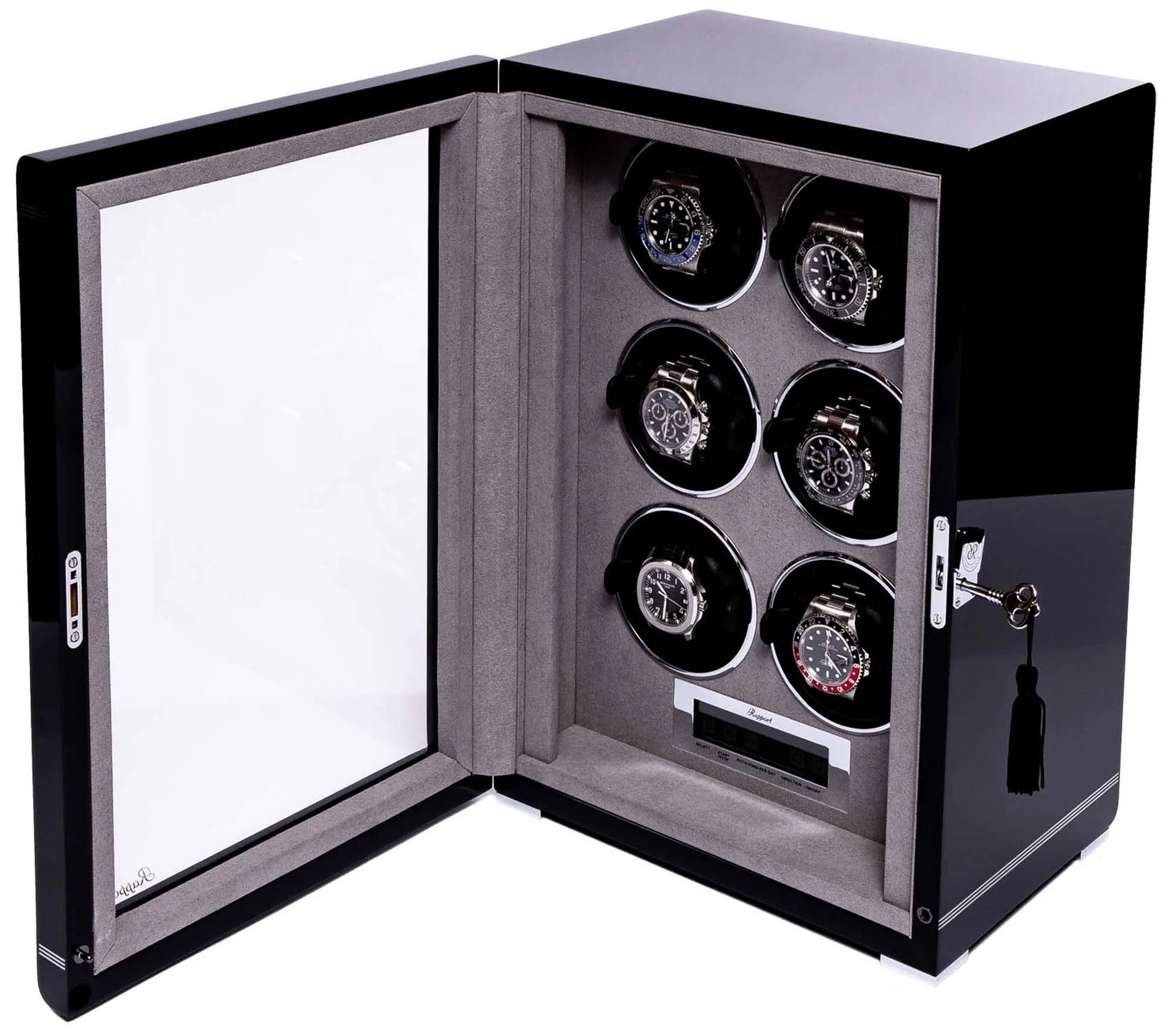 Rapport Watch Winder Formula 6 Black W556 Image 1